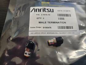Anritsu 3-1015-70 Male Termination Set Of 2 New