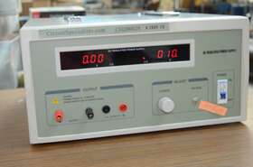 Csi-20002s Circuit Specialists 200 Volt Dc Regulated Linear Power Supply