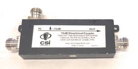 Csi Cs05-128-429 698-2700mhz 15db Directional Coupler 200w Clearlink-dc15/698-2.7k/n N Female