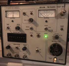 Ce-31a Cushman Fm Radio Communications Test Set Tested / Works