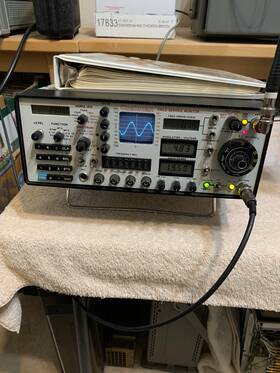 Cushman Ce-7120 Rare Communications Service Monitor Working Ifr-500 Like Execlnt