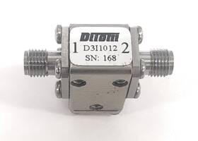 Ditom D3i1012 Microwave 10.70 -12.75 Ghz Single Junction Isolator Sma To