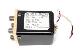 Ducommun Tk4-913d78 Dc-40ghz 4-port Transfer Switch K Female 28vdc