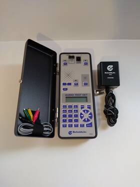Ats-2 Electrodata Ats 2 Audio Test Set Line Tester With Accessories