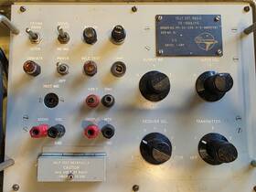 Grumman Ts-1588/aic Vintage Military Radio Test Set With Manual - Untested