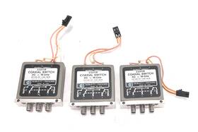 Hp 33311b Lot Of 3 Coaxial Switch Dc-18ghz Option 011 5 Vdc Drive Sma
