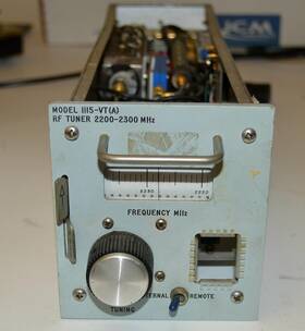 Microdyne 1115-vt A R.f. Tuner 2200 Mhz - 2300 1115-vt A