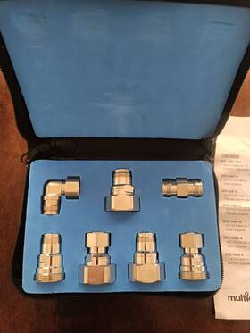 Rf Industries 4310-01 Rfa-4310-01 4.3-10 Adapter Kit