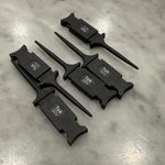 (5) Tektronix 020-2896-00 30V Ic Grabber Probe Clip 020-0569-00. Fixed Price $25.00.