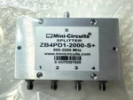 Mini-circuits ZB4PD1-2000-S+ Ways Dc Pass Power Splitter, 800 Mhz. Fixed Price $41.65.