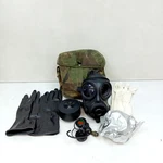 British Army Issue S10 Respirator Size 3 Dpm Haversack + Bnib Spare Filter & Kit. Fixed Price $255.66.