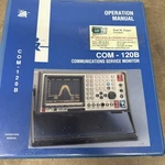 Ifr COM-120B Operations Manual. Fixed Price $85.00.