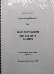 Marconi Radio Test System And 2957B For Amps. Fixed Price $27.99.