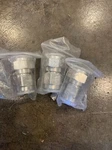 Lot Of 3 Industries RFN-1045-4 Adapter, 4.1/9.5 Male; Wb-g-t. Fixed Price $32.99.
