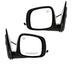 For 08-19 Grand Caravan Rear View Door Mirror Power Heat Manual Folding Pair Set. Fixed Price $147.95.