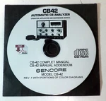 Sencore CB42 Analyzer Service Manuals... Complete On Cd. Fixed Price $19.95.