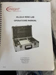 Knight Electronics ML2010 Mini Lab Operations Manual & Training Kit. Fixed Price $100.00.