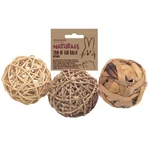 Rosewood Boredom Breaker Small Animal Activity Toy Trio Of Fun Balls, Medium. Fixed Price $28.01.