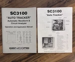 Sencore SC3100 "auto Tracker" Operation And Application Manual + Schematic Book. Fixed Price $59.99.