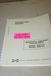 Pacific Measurements Inc Models 1038-H12 & 1038-H13 Instruction Manual. Fixed Price $29.95.