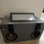 Ramsey Shielded Test Enclosure With Gloves, Power Strip, Viewing Window. Fixed Price $2800.00.