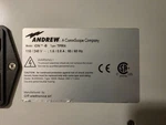 Andrew/commscope TPRN14, Model: Ion-b, Subrack, Ac, Active Bp, 19" X 4HE. Fixed Price $800.00.