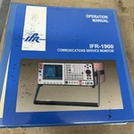 Ifr 1900 Operation Manual. Fixed Price $95.00.