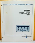 Hp Agilent 08690-90006 1968 Model 8690A Sweep Oscillator Oper & Service Manual.. Fixed Price $49.99.