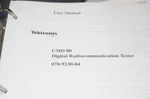 Tektronix Digital Radio Communication Tester Users Guide Manual 070. Fixed Price $99.95.